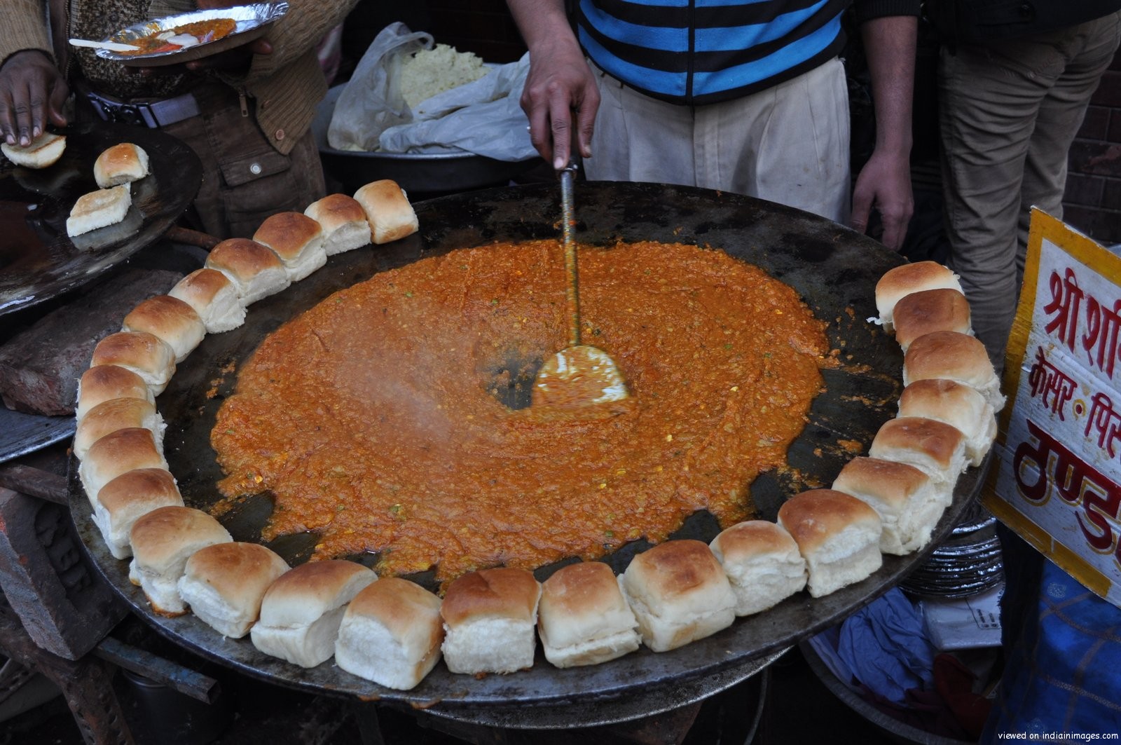 Image result for pav bhaji stall